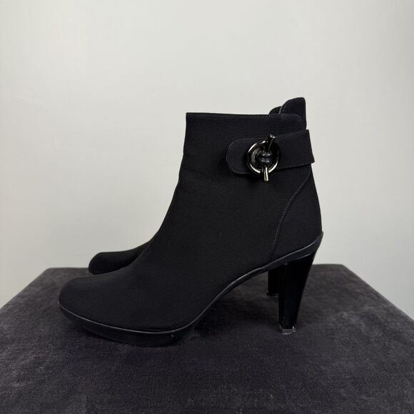 Stuart Weitzman Gore-Tex Ringgore Ankle Booties - Size 8.5 (SEE DESCRIPTION) - Picture 6 of 10